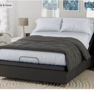 Sleepys DELUXE Cool Stretch Sheet Set, FULL size, white, BRAND NEW cotton